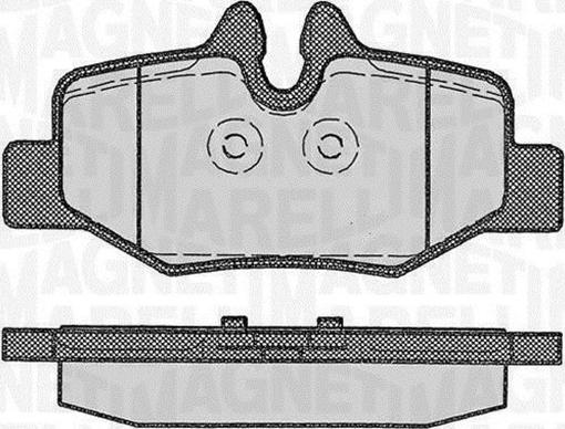 Magneti Marelli 363916060330 - Jarrupala, levyjarru inparts.fi