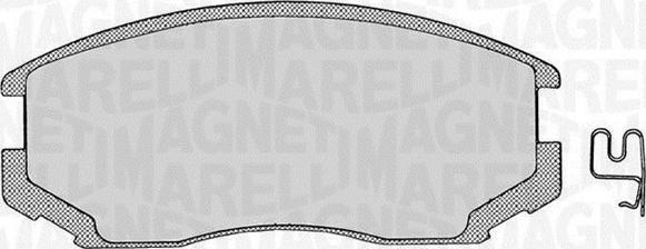 Magneti Marelli 363916060333 - Jarrupala, levyjarru inparts.fi