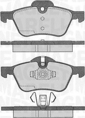 Magneti Marelli 363916060332 - Jarrupala, levyjarru inparts.fi