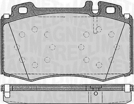 Magneti Marelli 363916060320 - Jarrupala, levyjarru inparts.fi