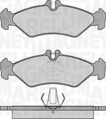 Magneti Marelli 363916060322 - Jarrupala, levyjarru inparts.fi