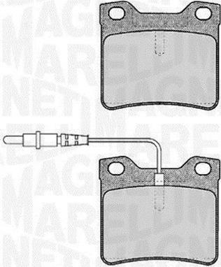 Magneti Marelli 363916060375 - Jarrupala, levyjarru inparts.fi