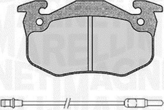 Magneti Marelli 363916060378 - Jarrupala, levyjarru inparts.fi