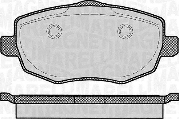 Magneti Marelli 363916060291 - Jarrupala, levyjarru inparts.fi