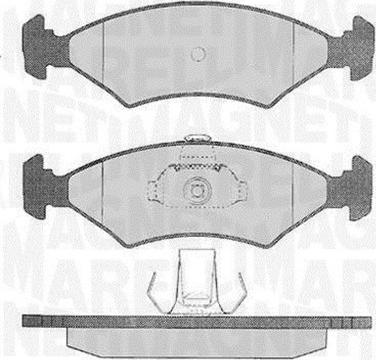 Magneti Marelli 363916060248 - Jarrupala, levyjarru inparts.fi