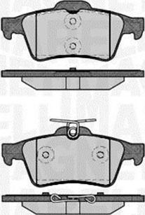 Magneti Marelli 363916060243 - Jarrupala, levyjarru inparts.fi