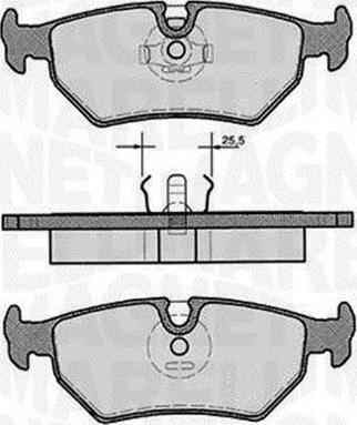 Magneti Marelli 363916060242 - Jarrupala, levyjarru inparts.fi