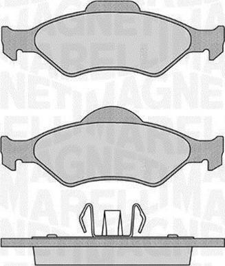 Magneti Marelli 363916060251 - Jarrupala, levyjarru inparts.fi