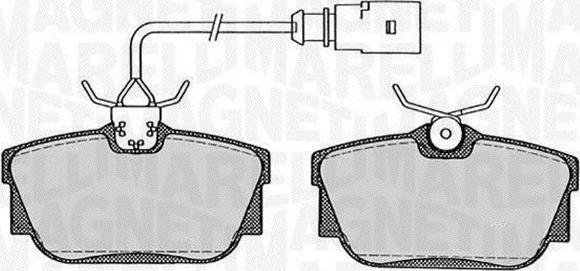 Magneti Marelli 363916060258 - Jarrupala, levyjarru inparts.fi