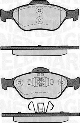 Magneti Marelli 363916060252 - Jarrupala, levyjarru inparts.fi