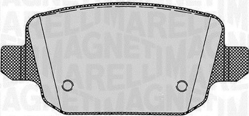 Magneti Marelli 363916060257 - Jarrupala, levyjarru inparts.fi