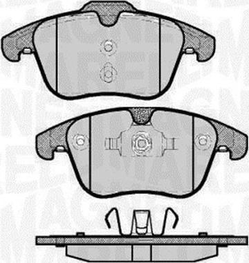 Magneti Marelli 363916060263 - Jarrupala, levyjarru inparts.fi