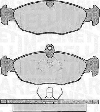 Magneti Marelli 363916060208 - Jarrupala, levyjarru inparts.fi