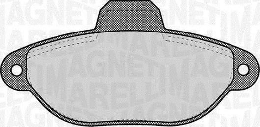 Magneti Marelli 363916060220 - Jarrupala, levyjarru inparts.fi