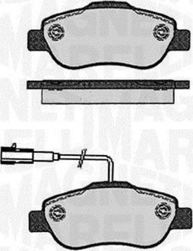 Magneti Marelli 363916060215 - Jarrupala, levyjarru inparts.fi