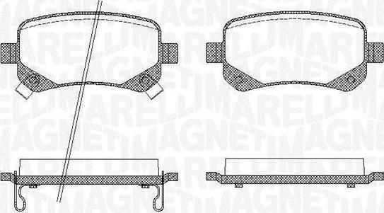 Magneti Marelli 363916060210 - Jarrupala, levyjarru inparts.fi