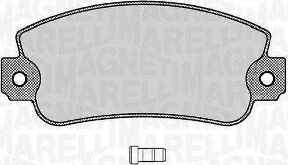 Magneti Marelli 363916060212 - Jarrupala, levyjarru inparts.fi