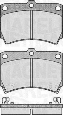 Magneti Marelli 363916060286 - Jarrupala, levyjarru inparts.fi