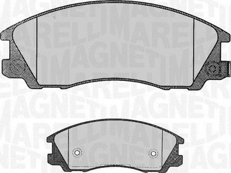 Magneti Marelli 363916060282 - Jarrupala, levyjarru inparts.fi