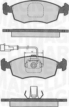 Magneti Marelli 363916060232 - Jarrupala, levyjarru inparts.fi