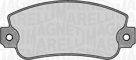 Magneti Marelli 363916060237 - Jarrupala, levyjarru inparts.fi