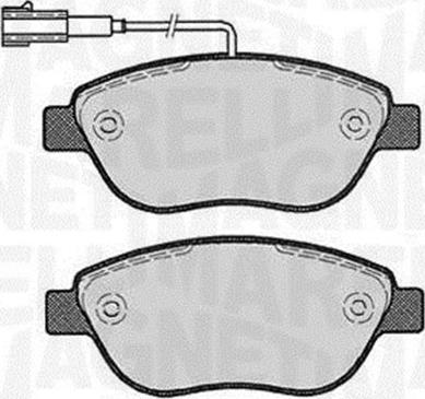 Magneti Marelli 363916060221 - Jarrupala, levyjarru inparts.fi