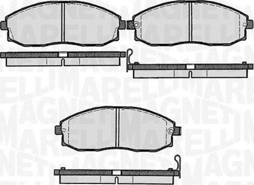 Magneti Marelli 363916060279 - Jarrupala, levyjarru inparts.fi