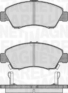 Magneti Marelli 363916060276 - Jarrupala, levyjarru inparts.fi