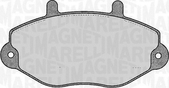 Magneti Marelli 363916060270 - Jarrupala, levyjarru inparts.fi