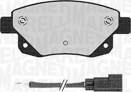 Magneti Marelli 363916060273 - Jarrupala, levyjarru inparts.fi