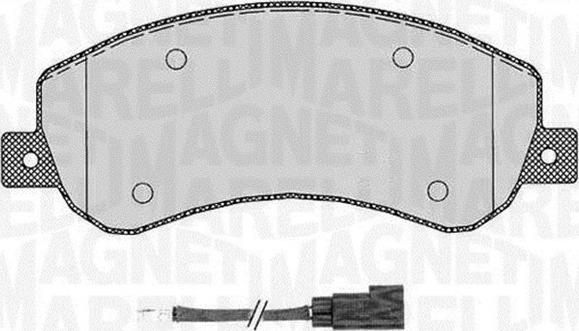 Magneti Marelli 363916060272 - Jarrupala, levyjarru inparts.fi