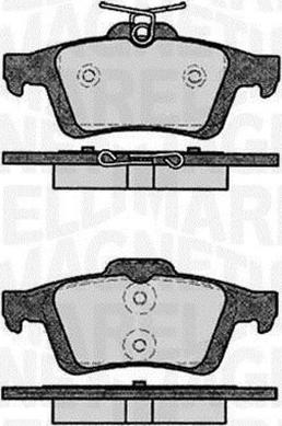 Magneti Marelli 363916060796 - Jarrupala, levyjarru inparts.fi