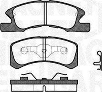 Magneti Marelli 363916060791 - Jarrupala, levyjarru inparts.fi