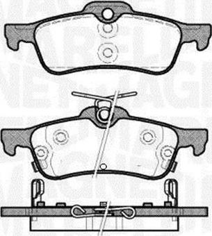 Magneti Marelli 363916060798 - Jarrupala, levyjarru inparts.fi