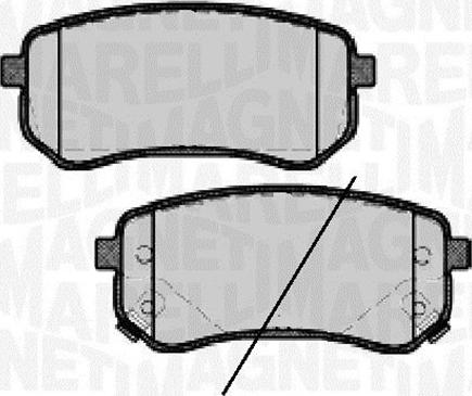 Magneti Marelli 363916060745 - Jarrupala, levyjarru inparts.fi