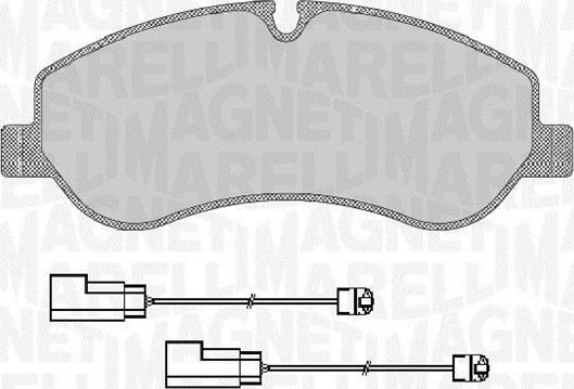 Magneti Marelli 363916060741 - Jarrupala, levyjarru inparts.fi