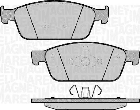 Magneti Marelli 363916060743 - Jarrupala, levyjarru inparts.fi