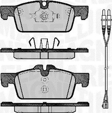 Magneti Marelli 363916060756 - Jarrupala, levyjarru inparts.fi