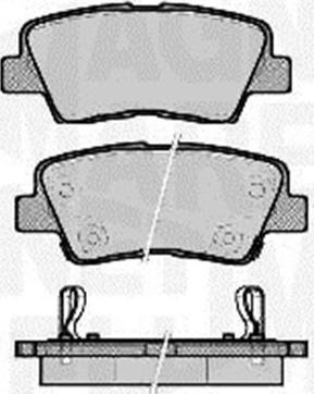 Magneti Marelli 363916060751 - Jarrupala, levyjarru inparts.fi