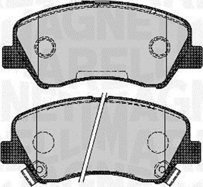 Magneti Marelli 363916060766 - Jarrupala, levyjarru inparts.fi