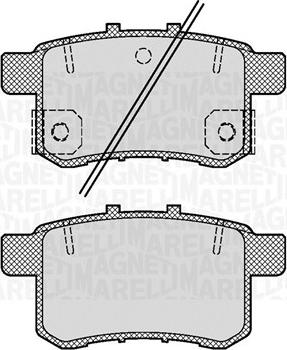 Magneti Marelli 363916060704 - Jarrupala, levyjarru inparts.fi