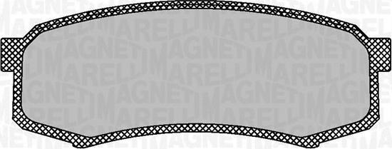 Magneti Marelli 363916060705 - Jarrupala, levyjarru inparts.fi