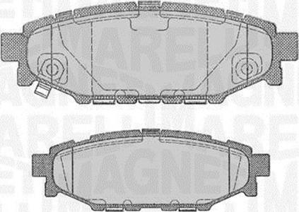 Magneti Marelli 363916060700 - Jarrupala, levyjarru inparts.fi