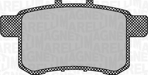 Magneti Marelli 363916060703 - Jarrupala, levyjarru inparts.fi