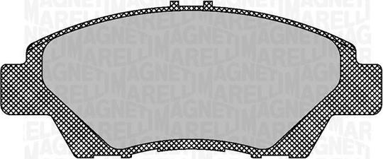 Magneti Marelli 363916060707 - Jarrupala, levyjarru inparts.fi