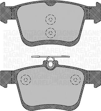 Magneti Marelli 363916060714 - Jarrupala, levyjarru inparts.fi