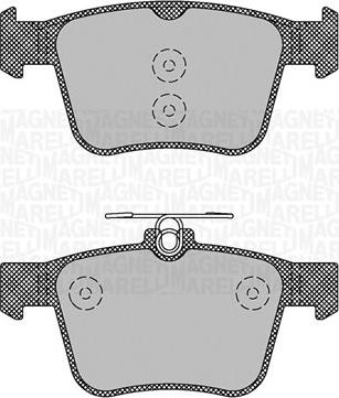 Magneti Marelli 363916060713 - Jarrupala, levyjarru inparts.fi