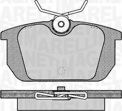 Magneti Marelli 363916060783 - Jarrupala, levyjarru inparts.fi