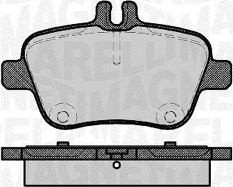 Magneti Marelli 363916060736 - Jarrupala, levyjarru inparts.fi