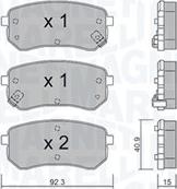 Magneti Marelli 363916061004 - Jarrupala, levyjarru inparts.fi